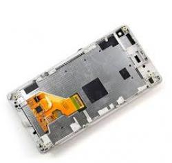 Sony Xperia Z1 Compact LCD Kijelz�+�rint� Feh�r kerettel